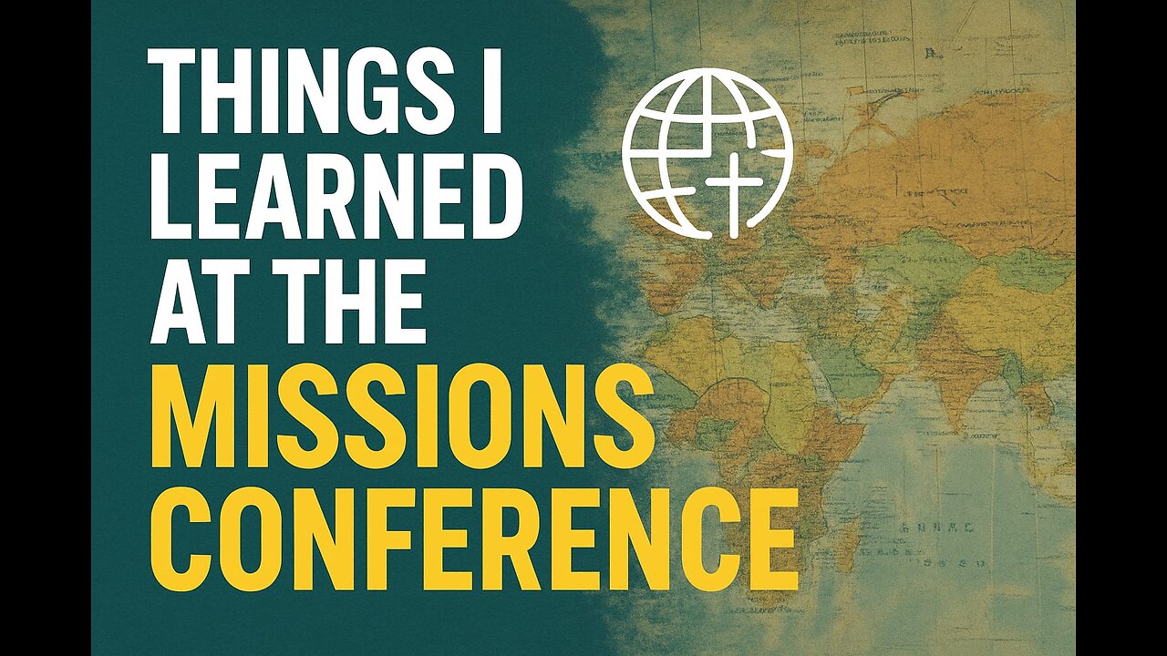 Things I learned at the Missions Conference | Pastor Aaron Thompson || SFBC