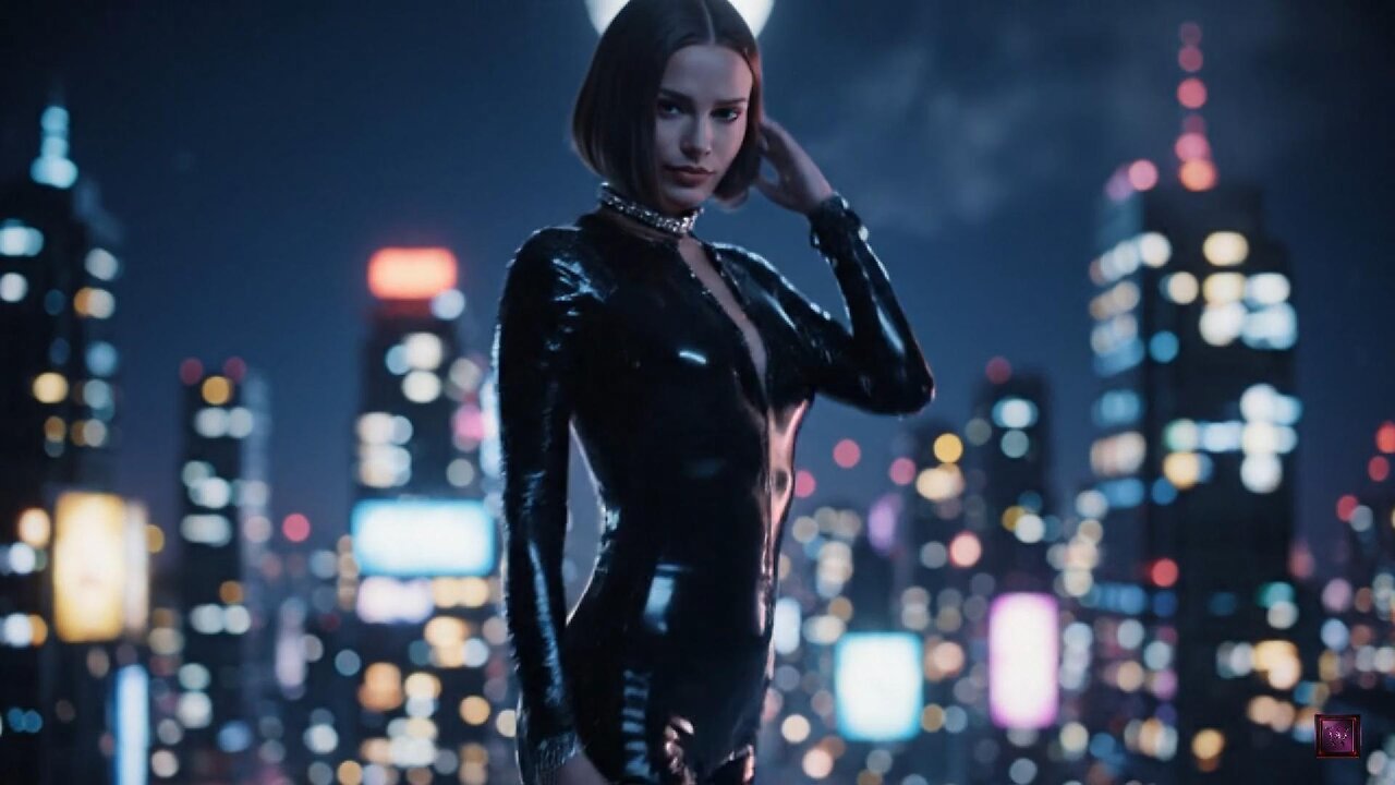 "Cinematic Dance in Latex"