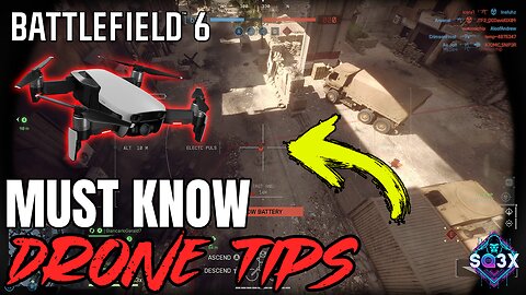 You're Using the Drone WRONG! MUST KNOW TIPS for BATTLEFIELD 6 Recon Drone