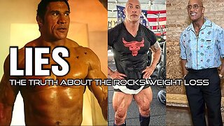CAUGHT Lying! The Truth About The Rocks Weight Loss