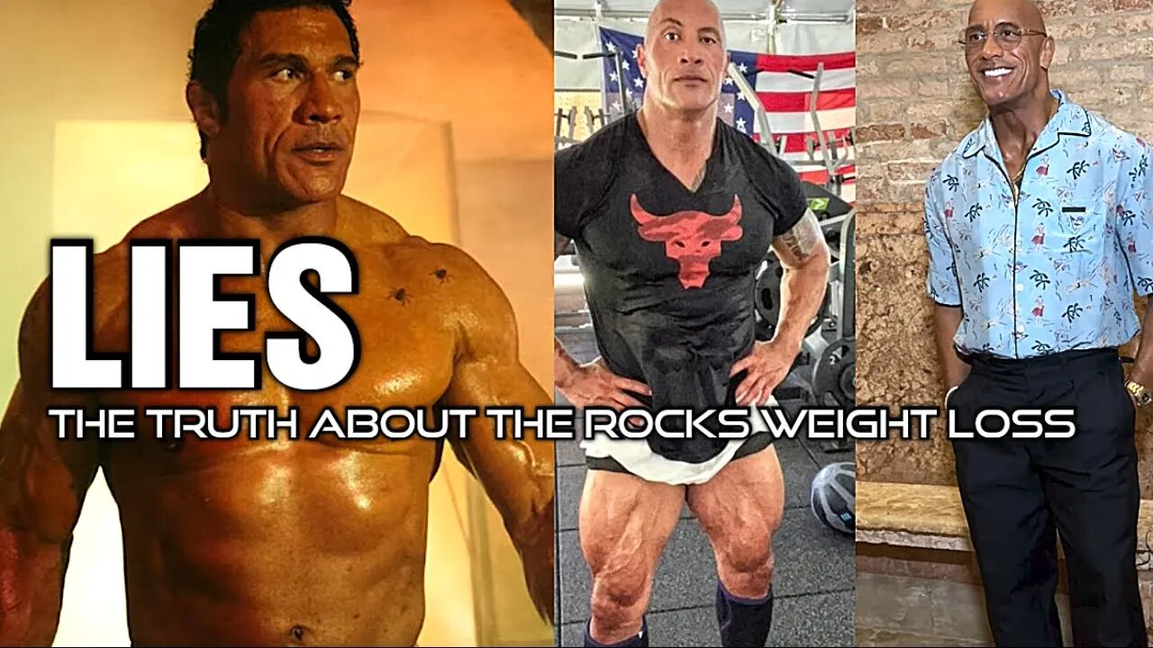 CAUGHT Lying! The Truth About The Rocks Weight Loss