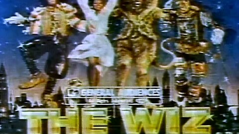 THE WIZ - Theatrical reaction Vintage commercial