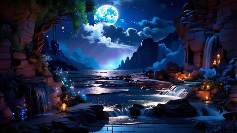 Fall Asleep Fast with Soothing Night Sounds | Deep Sleep Music for Total Relaxation