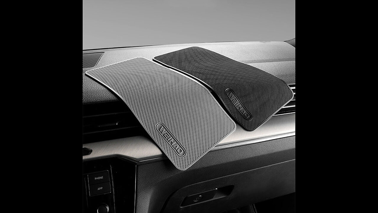 Anti-Slip Car Dashboard Console Sticky Pad, for Phone, Keys & More