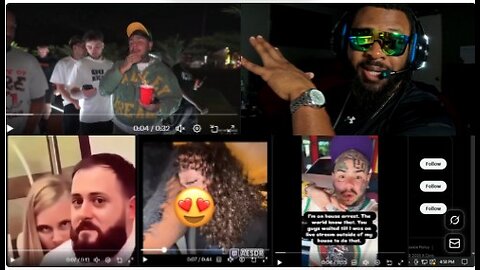 6ix9ine Home Invasion: Aesdr Kisses Trans: N3on Adin Ross BenDaDonnn 69 Stream