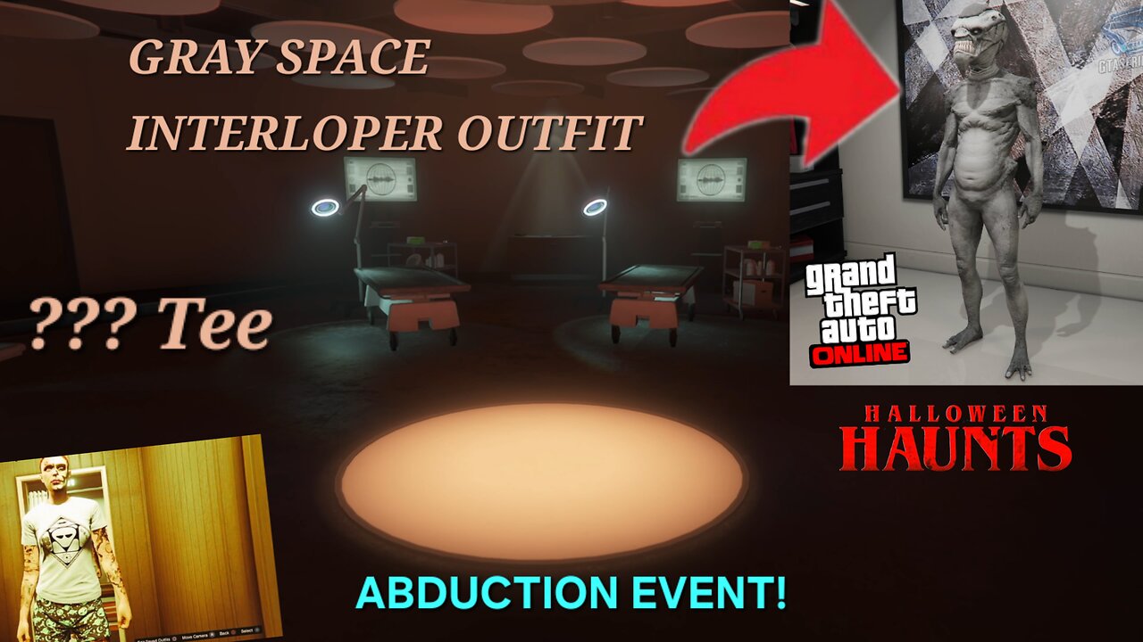 How to Unlock the Gray Space Interloper Outfit in GTA ONLINE!!