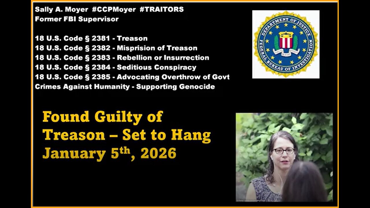 JAG Convicts Former FBI Supervisor of Treason..........