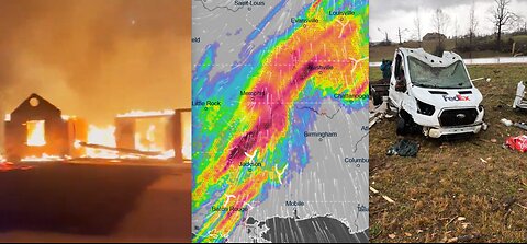 EMERGENCY ALERT! DEVASTING TORNADO OUTBREAK & WILDFIRES! THE COMING POPULATION CRASH