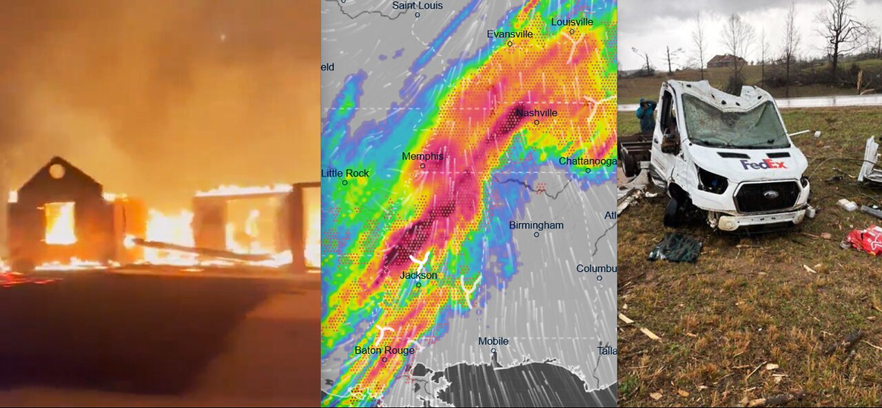 EMERGENCY ALERT! DEVASTING TORNADO OUTBREAK & WILDFIRES! THE COMING POPULATION CRASH