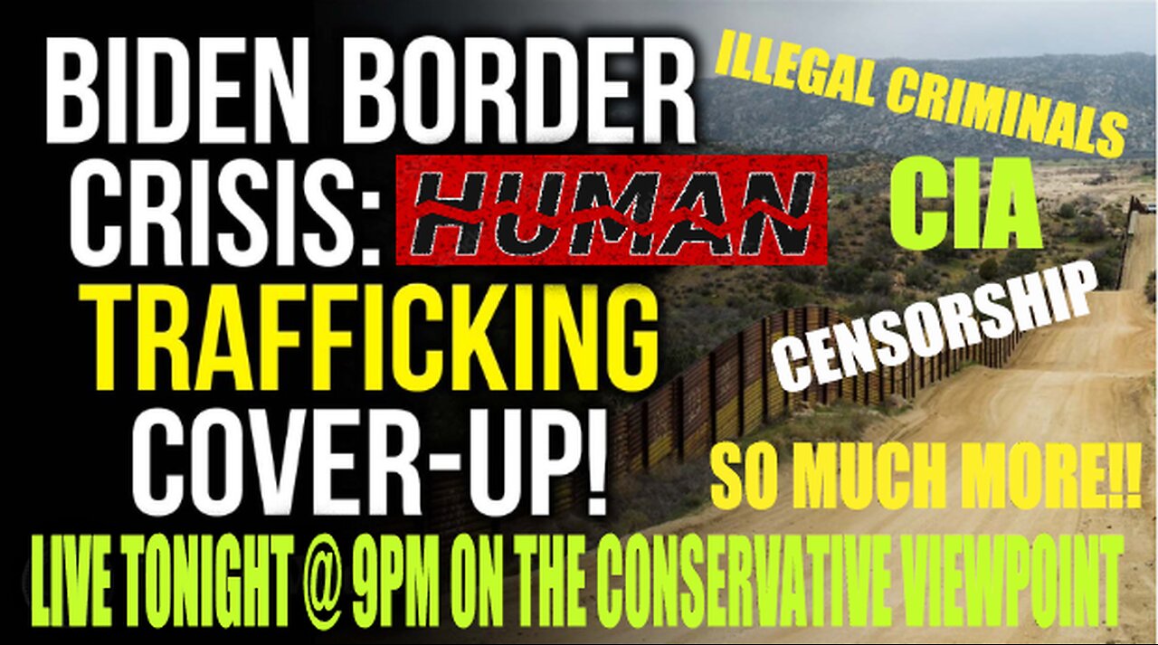 LIVE TONIGHT AT 9PM EST ON THE CONSERVATIVE VIEWPOINT ILLEGALS BEING TRAFFICKED BY FAMOUS RESTAURANT
