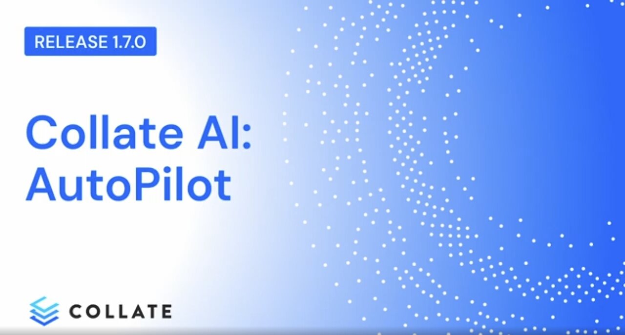 Collate: Accelerating Onboarding New Services with AI Agents (v1.7)