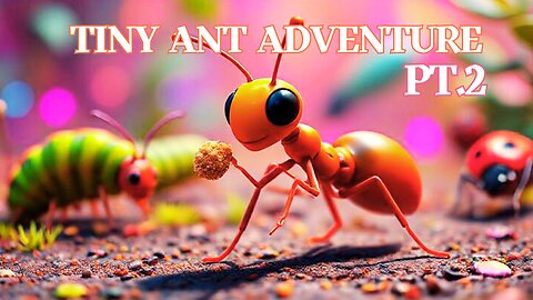 A Toddler Song About an Ant and Nature - Tiny Ant Adventure Pt 2!