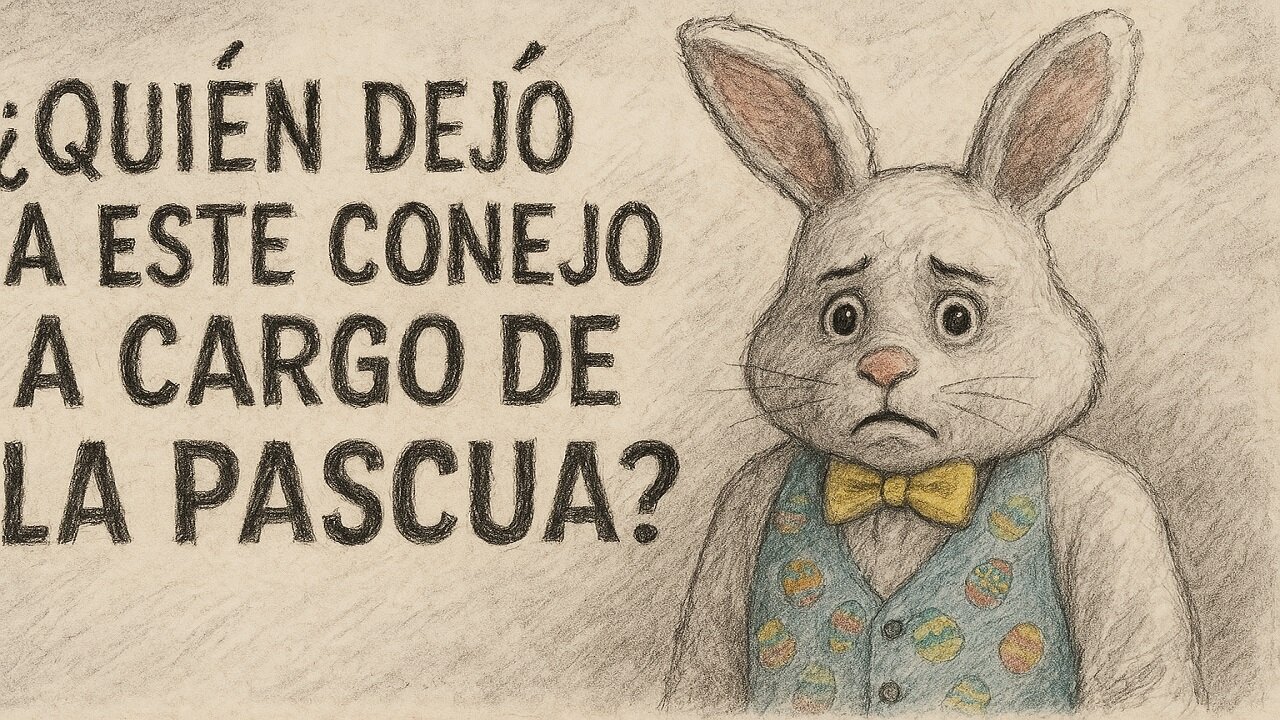 ¿Quién dejó a este conejo a cargo de la Pascua?