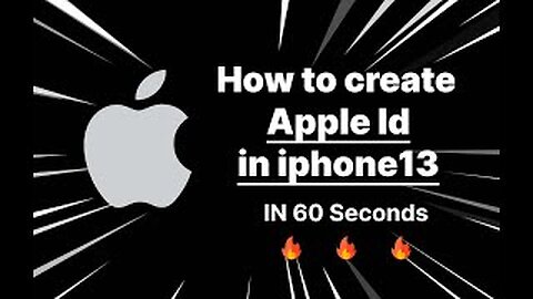 How to create new Apple id "IN A MINUTE" || Appropriate Way || Easy Explanation || Account Creation