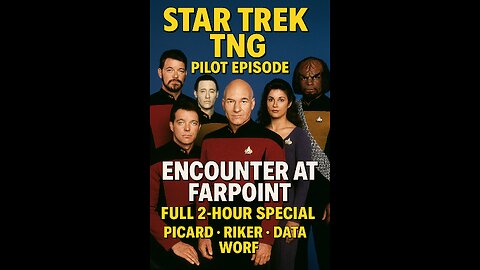 Star Trek The Next Generation – Pilot Encounter at Farpoint | Tv Guide Vault Sci Fi