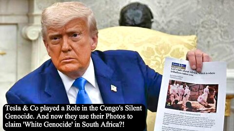 Trump Misuses Congo Photo to Claim White Killings in South Africa | Just Unbelievable – Reel Mockery