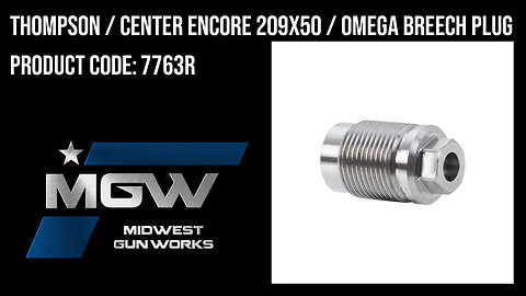 Thompson / Center Encore 209x50 / Omega Breech Plug - 7763R