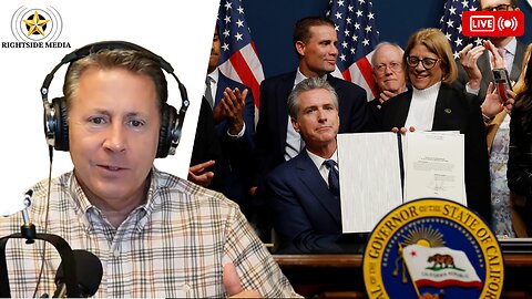 Newsom Announces Special Election, Redistricting War? - Rightside Radio Broadcast - 8-22-25