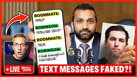 Kash Patel Testifying LIVE Now on Charlie Kirk Murder, Assassin 'STAGED' Texts With Trans Boyfriend?