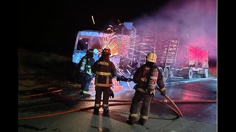 Atentado camión forestal Nueva Imperial