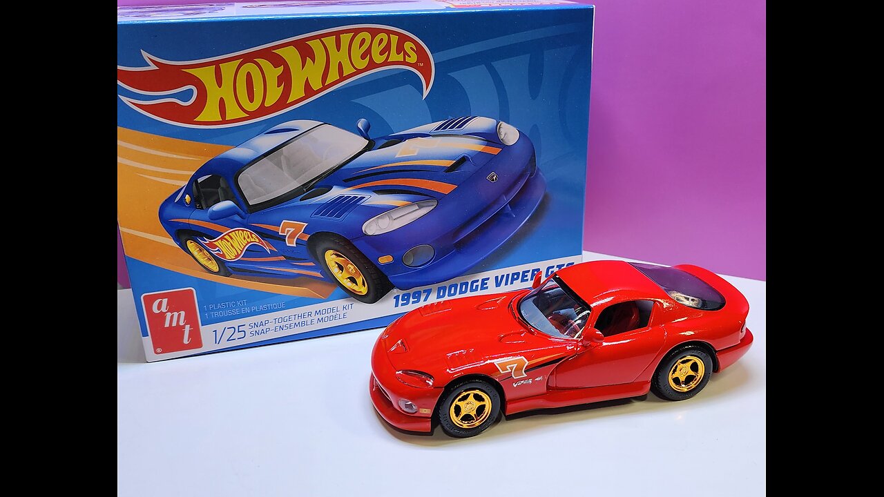 1997 Dodge Viper GTS (1/25 Scale)