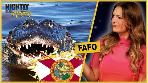 Hayley Caronia: Alligator Alcatraz! FL AG Floats Solution To Illegal Alien Crisis! - 6/23/25