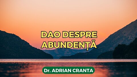 Dao despre abundență