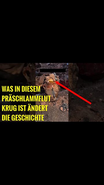 Er hat auf der Baustelle eine Truhe ausgegraben hatte aber mit einem solchen Fund nicht gerechnet