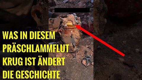 Er hat auf der Baustelle eine Truhe ausgegraben hatte aber mit einem solchen Fund nicht gerechnet