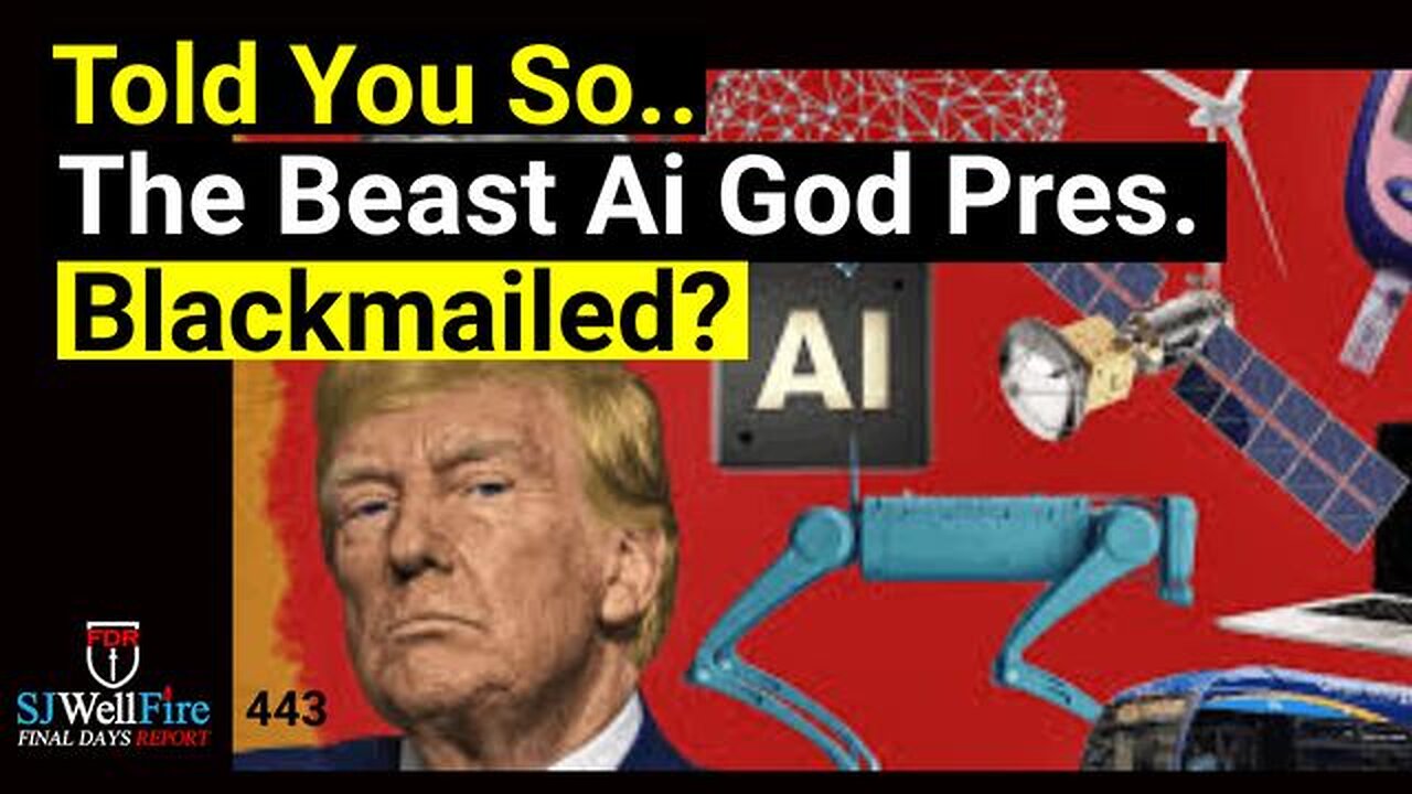 Trump, the Ai beast system little god President / We told you So…