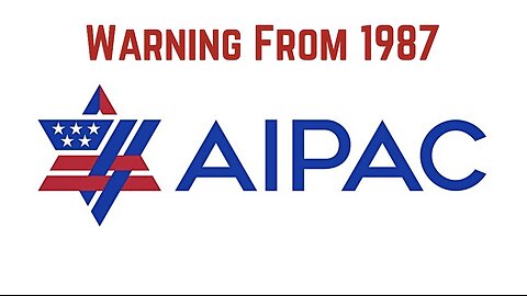 Warning From 1987 About AIPAC by Ted & Alynn Pike