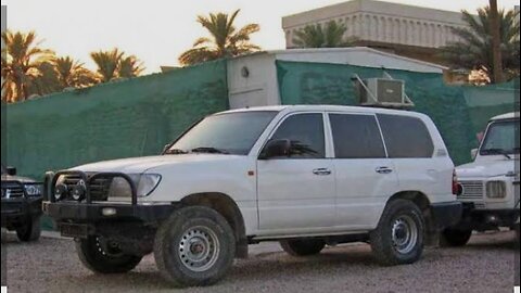 Leaving Basra Airport after 10 hours. June 2005