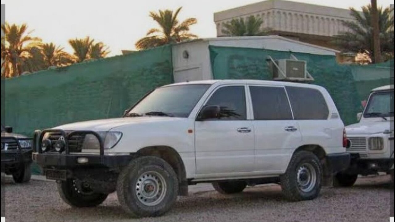 Leaving Basra Airport after 10 hours. June 2005