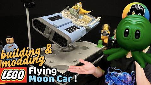 Building & Altering LEGO’s Flying Moon Car