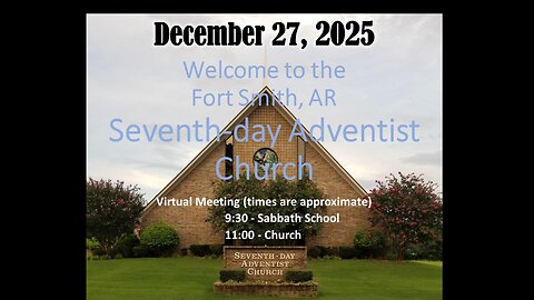 Sabbath School: Joshua - TBD / It’s Time To Seek The Lord - Albert Salazar