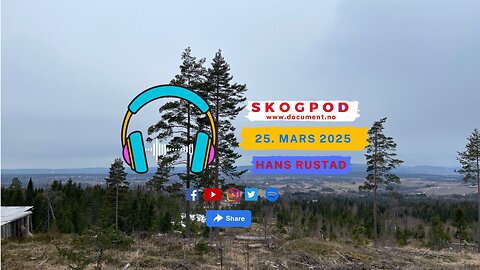 Skogpod med Hans Rustad 25. mars 2025