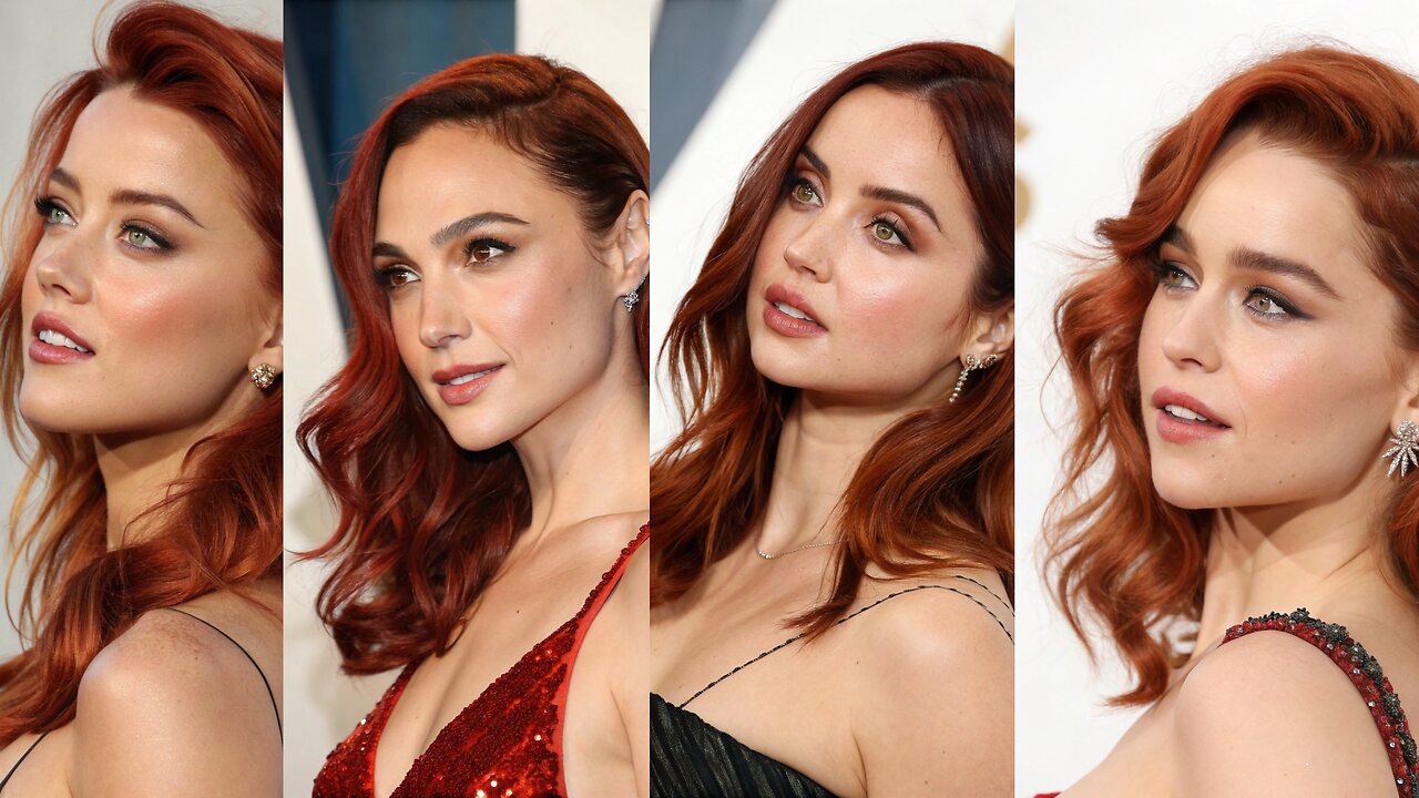 I Asked AI to Create Red-Haired Actresses... Here's What It Made