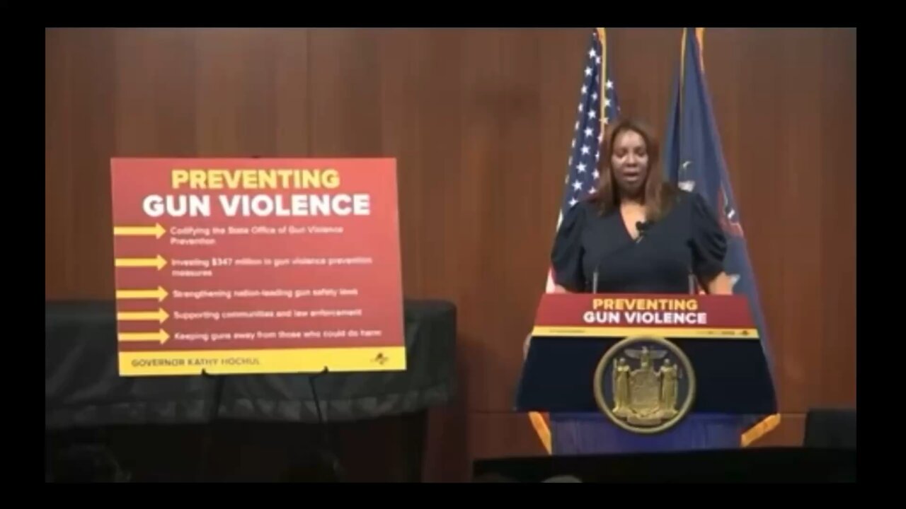 BREAKING NEWS:📣 Letitia James, AG of New York still has no clue.