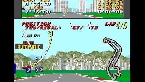 SEGA Mega-CD Longplay 101 SEGA Classics Arcade Collection 5-in-1 - Monaco Super GP