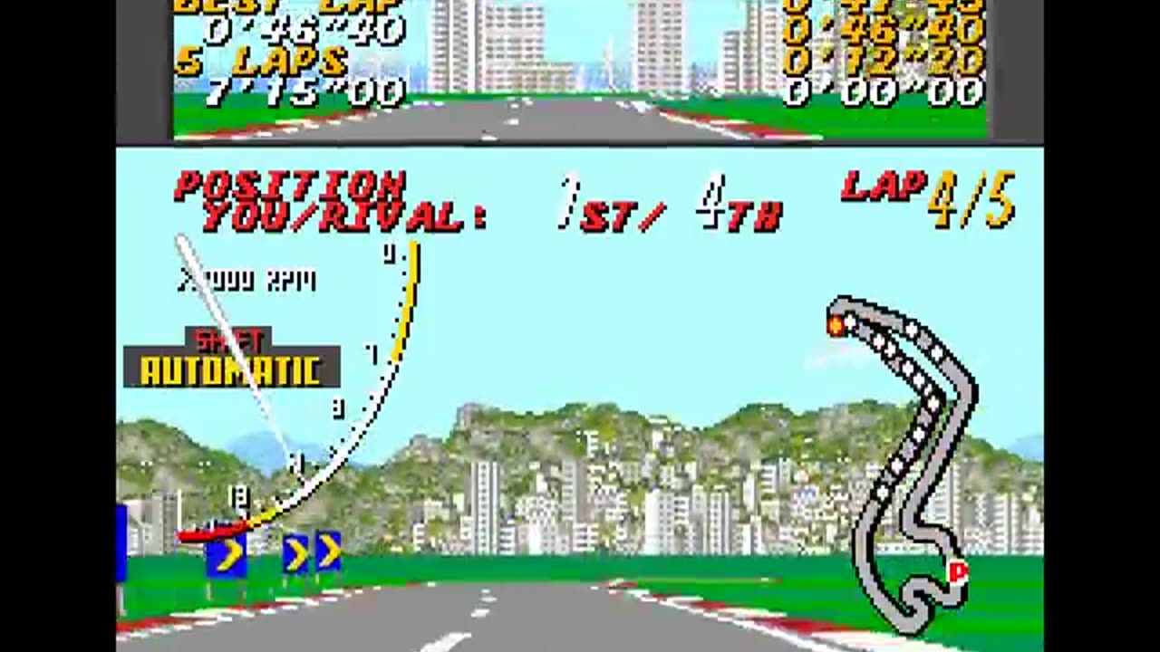 SEGA Mega-CD Longplay 101 SEGA Classics Arcade Collection 5-in-1 - Monaco Super GP