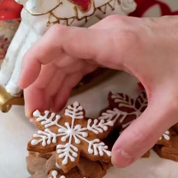 Самый простой рецепт имбирных пряников и сборка венка🎄