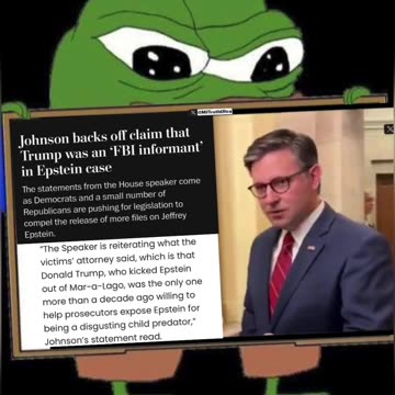 Speaker Mike Johnson walks back his claim that Donald Trump was an “FBI Informant”