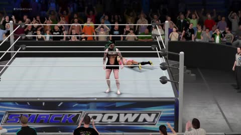 Alexa Bliss v Naomi with Interference