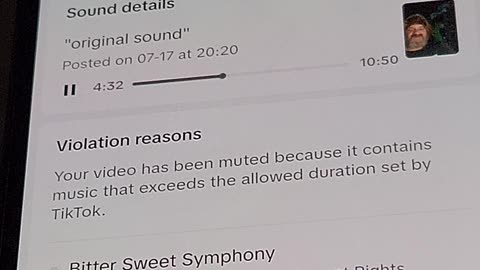 Use thier song, get copyrighted, neat