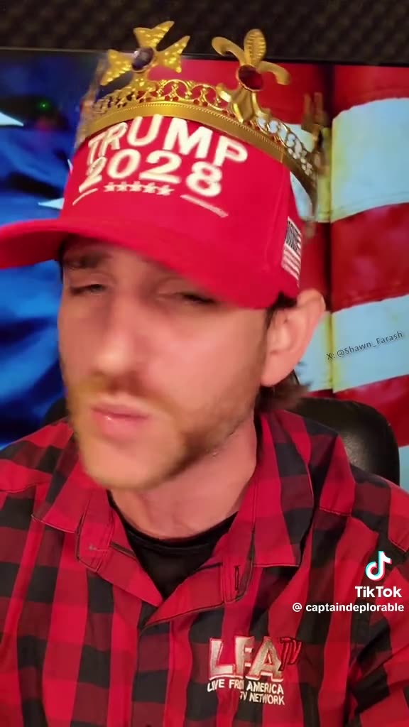 SHAWN FARASH TRUMP IMPERSONATOR KING DONALDS ROYAL PROCLAMATION!