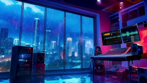 Peaceful Lofi for Rainy Nights ☔ Cozy Study & Work Vibes”