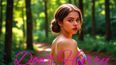 Electronic Music. Song Don't Hurry..