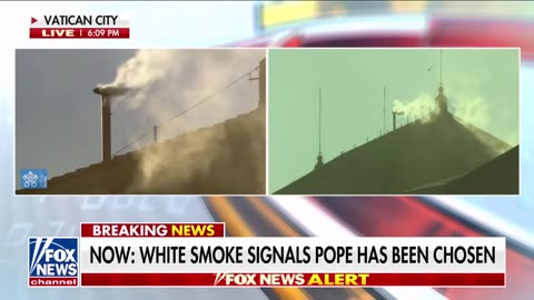 BREAKING: White Smoke Signals New Pope has been Elected