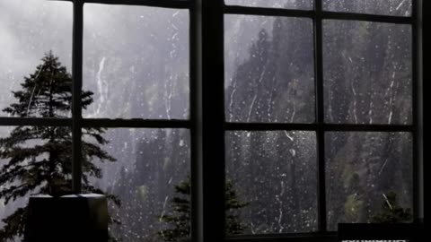 Study & Concentration Booster - Heavy Rain and Thunder Soundscape