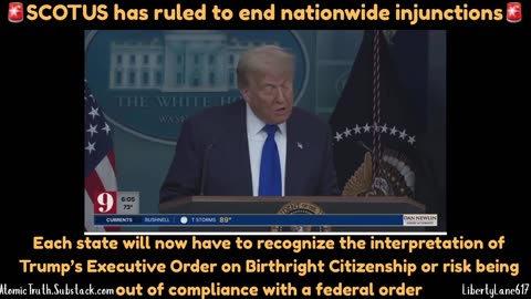 Trump’s Birthright Citizenship Executive Order Set to Go in Effect Next Month
